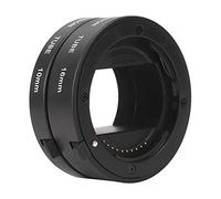 CHICIRIS Macro Adapter Ring Automatic Focusing Extension Tube NEX E Mount Camera Micro Lens Close-up Photos Black ABS+Metal for A7RIII A6600