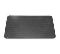 CHICIRIS Meat Defrosting Tray, Defrosting Tray for Meat with Notches Kitchen Quick Thawing Plate, Aluminum Kitchen, Quick Thaw Cutting Board Defroster for