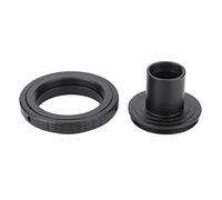 CHICIRIS Metal Adapter Ring, 23.2mm T Mount Microscope Eyepiece for AI Mounts SLR Camera Body