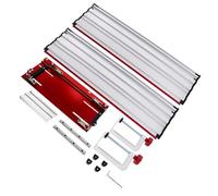 CHICIRIS Metal Saw Guide Rail Set for 7-1/4-inch Circular Saws, Straight a Guide Rail with Cutting Strips, Ideal for Trim, Floors and Interior Doors, for House Renovation Projects