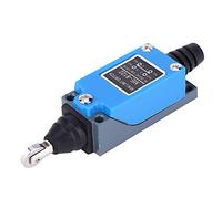 CHICIRIS Micro Limit Switch Compact Long Mechanical Life Motion Control for Electrical Circuit, 1pc Mini Limit Switch Roller Plunger Momentary ME-8122 250VAC 5A for Machine Tool, Plastic + Metal
