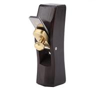 CHICIRIS Mini Ebony Arc Bottom Hand Plane Carpenter Wood Grooving Trimming Wood Plane for Smooth Surface and Splinters