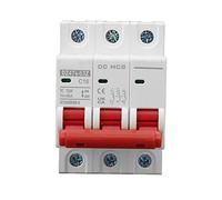 CHICIRIS Mini Safety DC Circuit Breaker 6000A Refraction Capacity for Solarphotovoltaic System 16A 750 V, Overload Protection Switch for Ship Current Systems