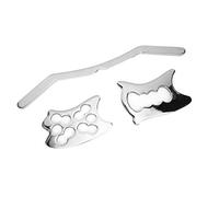 CHICIRIS Mirror-polished Stainless Steel Gua Sha Scraping Plate Body Massage Tools, Reduce Sore Muscles Kratzer Massage Tools for a