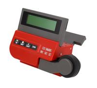 CHICIRIS Miter Saw Digital Tape Measure High Precision Length Measuring Tool for Woodworkers 0-99mm Adjustable Clamp Red