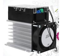 CHICIRIS Motor Start Module Efficient Three-Phase Soft Start Controller for Motors Fans Air Vehicles 1 Module (Module+Radiator)