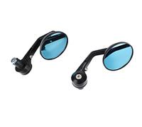 CHICIRIS Motorcycle Rearview Mirror, Universal Aluminum Alloy Handlebar Mirror with 360 Degree Adjustable Ball for Wide View and Blind Spot Removal, Fits Motorbike Street Bike Sc