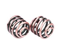 CHICIRIS Motorcycle Seat Springs, Steel Coiled Spring for Solo Seat, with Easy Installation, for Bobber Chopper