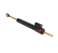 CHICIRIS Motorcycle Steering Damper Stabilizer, Enhanced Safety Stability Control, Adjustable 16 Gears Damping, with Speed Sensitive Technology and Active Safety Valve, for All M (Black)