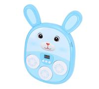 CHICIRIS Music Boxing Machine Toy, 2.4G Remote Control Interactive Punching Game with Motion Sensing, Light and Sound Rhythm Training for Kids Family Play (Blue)