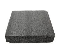 CHICIRIS Needle Felting Foam Pad Durable Double-Sided Use Square Sponge Mat for DIY Craft, Comfortable Hand Feeling for Most People, Pearl Cotton Material (200 * 197 * 53mm)