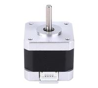 CHICIRIS Nema17 2 Phase Miniatur -stepper Engine 1.8 ° for Precision Control Silver for -enthusiasts (Silver)