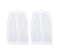 CHICIRIS Net Plopping Cap Adjustable Soft Cotton Hair Drying Bonnet for Curly Hair Home Travel 2Pcs