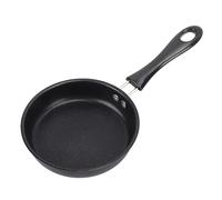 CHICIRIS Non Stick Egg Skillet Pan, Mini Stainless Steel Egg Skillet Pre Seasoned Small Omelet Frying Pan for Grill Oven (12CM)