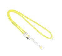 CHICIRIS Nylon NEK Lanyard for Action Cameras Wide Compatibility with Standard -1/4 -inch Screw Design for Selfie Sticks, Handheld Stabilizer, Monocular Support Styles for Outdoor Adventure (Yellow)