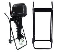 CHICIRIS Outboard Motor Stand, Boat Motor Stand Outboard Boat Motor Stand Small Outboard Motor Stand Outboard Stand Motor Stand Small Outboard Motor Boat Stands Heavy Duty 165LB Load