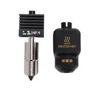 CHICIRIS P2S Hotend, 0.4mm Hardened Steel Nozzle All Metal High Hot End with Stable Extrusion for Carbon Fiber Glass Fiber, Fit for 3D Printer Accessories