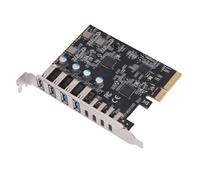 CHICIRIS PCIe USB 3.2 Gen 2 Expansion Card Efficient 10Gbps Data Transfer for Desktop 8 Ports 4x Type C 4x Type A