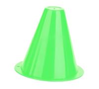 CHICIRIS PE Material Soccer Training Holder, 10pcs Football Cones for Improved Control, Suitable for Soccer Drills (Green)