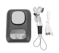 CHICIRIS Personal Waist Fan, 4000mAh Rechargeable Hanging Neck Fan with 5 Speeds Brushless Motor for Camping Outdoor Jobsite Cooling Needs