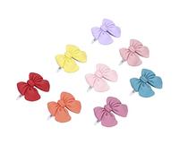 CHICIRIS Pet Hair Bow Cute Grooming Accessories for Dogs Cats Rabbits 16pcs Plastic Hair Bows DIY Multi Color