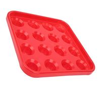CHICIRIS Plastic Billiard Ball Tray 16 Holes Storage Holder for Snooker