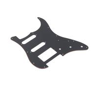CHICIRIS Plastic Guitar -PICK -GUARD HH Truck Routine Design Scratch Gu Platte for Electrog Tarrants, Width Compatibility, Black Color