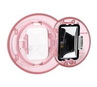CHICIRIS Plastic Purple Close Up Lens Self Portrait Mirror Lightweight Camera Mini 7S 8/8+/9 Portable Easy to Install for Selfies Suitable for Camera Lovers (Jelly powder)