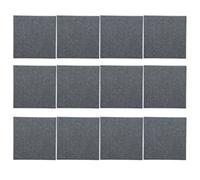 CHICIRIS Polyester Fiber Acoustic Panels Retardant Acoustic Panels, Easy Install, Multi Purpose, Beautiful Appearance Design, Suitable for Reducing Wave Reverberation, (Dark gray-self-adhesive