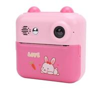 CHICIRIS Portable 50MP Instant Print Camera with 16x Digital Zoom for Adventures and Outdoor Activities (Pink)