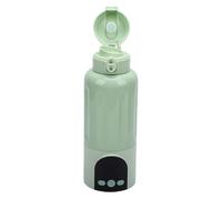 CHICIRIS Portable Bottle Warmer 500ml Lightweight Auto Temperature Control for On-the-Go Families (Green)