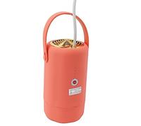 CHICIRIS Portable Dryer, 75℃ Maximum Temperature Mini Dryer Machine ABS Orange 4 Wind Speed for Apartments (#1)