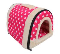 CHICIRIS Portable Pet House Cozy Semi Enclosed Pet Bed for Small to Medium Dogs and Cats Oxford Fabric Warmth