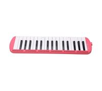 CHICIRIS Portable Pianoelodica with 32 Keys, Ideal for Beginners and Musical Training, Includes Torch and Nozzle (Pink)
