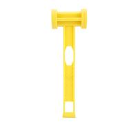 CHICIRIS Portable Plastic Ground Nails Hammer, Lightweight Camping Tools with Non-Slip Handle for Outdoor Activities