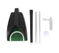 CHICIRIS Portable Putter Kit Golf Putter Set Automatic Ball Return Putting Cup with Ergonomic TPE Grip for Indoor Outdoor Practice