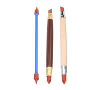 CHICIRIS Pottery Clay Tool with Silicone Heads, 3pcs Set | Durable material, perfect for sculpting, smoothing details, essential for artists, suitable for various crafts