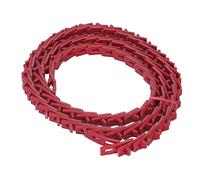 CHICIRIS Power Twist V Belt, High Strength Link Belt, Adjustable Link for Lathes, Drilling Machines with PU Material, Wide Application on Table Saws, 13mm X 1.2m