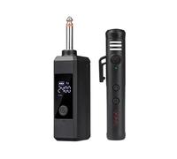CHICIRIS Professional Capacitor Core Wireless Microphone, 2.4G Dual Neckband Mini Mic with Noise Reduction, Plug-and-Play Setup for Teaching, Karaoke, Live Streaming with Advanced Noise (1
