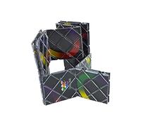 CHICIRIS Professional Cube Classic Toys, 8 Panels Folding Puzzle Cubes for 6 Years Old Baby, Boost Intelligence, Durable Structure, Visual Stimulation, Versatile Usage, Color: Black, (Black B)