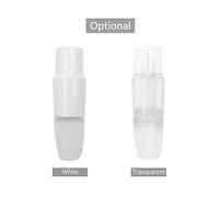 CHICIRIS Professional Jazz Alto Saxophone Mouthpiece Plastic Sax Flute Head for Beginners with Beautiful Sound High Durability Easy to Play Compact and Lightweight for Jazz Music (Transparent)