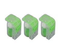 CHICIRIS Queen Bee Marking Cage Durable Plastic One Handed Queen Marker for Beekeepers Capture and Tag Bee Material Size 3Pcs for Beekeepers (Green)