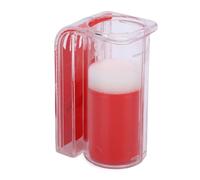 CHICIRIS Queen Bee Marking Kit, Professional Marking Cage with 0 to 99 Number Stickers and Tweezers, for Beekeeper (Red)