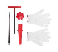 CHICIRIS Quick Tire Valve Change Tool Kit, Steel ABS 15 Second Replacement, User Friendly Kit for Car Truck ATV TR413 TR414 Valve Stem Maintenance