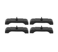 CHICIRIS Radiator Support Pad Rubber Radiator Mounting Cushions 4 1 4in 4 Piece Set for 3 Core Factory Radiators Replacement for Camaro Chevelle Impala Malibu Nova
