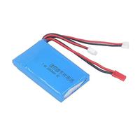 CHICIRIS RC Lithium Battery 2S 7.4V 2000mAh, Lightweight Portable Battery with Overcharge Protection and Short Circuit Protection, for X6e DX6 DX8 Transmitter