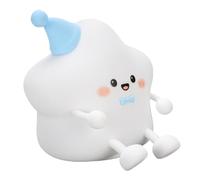 CHICIRIS Rechargeable Cute Star Night Light Portable Silicone Lamp for Kids