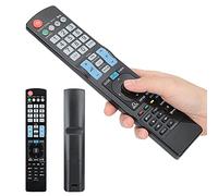 CHICIRIS Remote Control for AKB72914048 TV, 33 Feet Distance, Black ABS Material, Compatible with TV Model [Lightweight, Portable] for Viewers