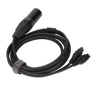 CHICIRIS Replace Cable for HD600 with 4 Pin XLR Male Connector, 4.9ft Long Headphone Balance Upgrade Cable for HD650 HD600 HD580 HD660S HD58X HD565 HD545 HD535 HD6XX