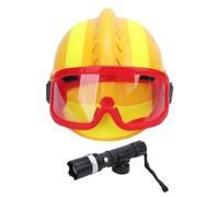 CHICIRIS Rescue Helmet F2, Safety Hard for Construction Fire Search Rescue, Adjustable Reflective Heat Proof Work At Height (Yellow)